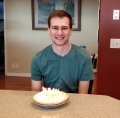 Elliot turning 24 is more of a pie guy!