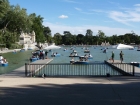 Parque del Buen Retiro...taking a boat out on the lake looks like something out of movie.