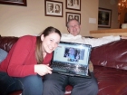 With Google Hangout, even Phillip could be with us to open presents!