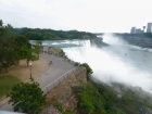 Niagara Falls - American Falls on the left and Horseshoe Falls further up and to the right.