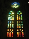 Beautiful stained glass windows.