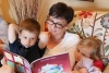 Reading to the grandkids