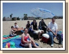 The only problem was having one umbrella and lots of white skin!