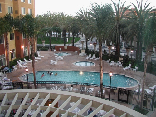 It had a great pool and hot tub - always a must with kids!