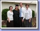 Anne with the Brown family.