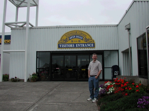 We took a drive down the coast and stopped off to tour the Tillamook Cheese Factory.