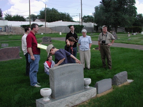 Our final cememtery - Rock Springs.