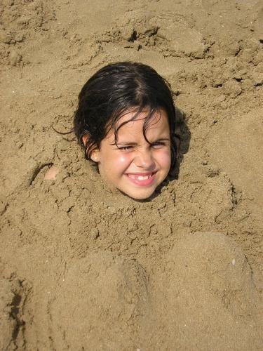 Fun, but a bit scratchy under the swim suit!