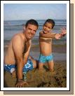 Pere with their son Peter.