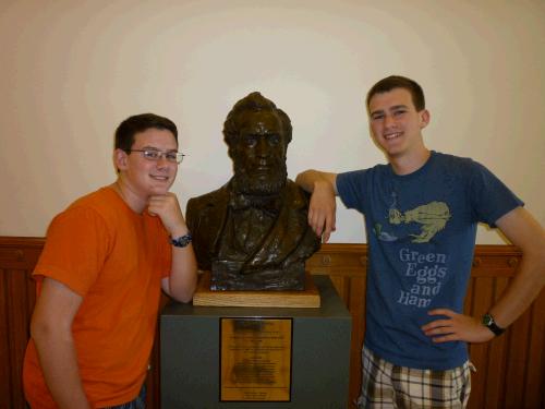 ...and of course a bust of good old Brigham Young.