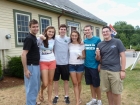 L-R: Jordan and Jennica Collette, Mike (Miranda\'s boyfriend), Miranda, Elliot and Clark