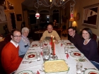 Christmas Eve dinner with the Grandparents.