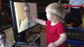 Emmy getting to know her Uncle Clark.