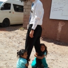 Little kids love him at home, why wouldn't they love him in Peru?