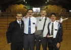 Elder Brown and companions all dressed up for the ward Halloween party!