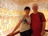 Inside a tomb in the Valley of the Kings