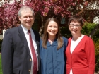 Outside the Marriott Center before she \'walked\' Thursday.