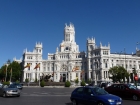 On our way home...La Oficina de Correos. A beautiful building and name for the Post Office.