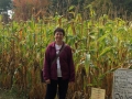 Did the corn maze while we were waiting for breakfast. It was my first one - never knew there were clues you had to answer to figure out how to get out. So many new things for me lately!