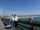 A beautiful day on Balboa Pier.