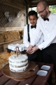 The cake was made by Andrés's brother, Christopher