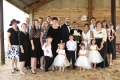 The Brown family and the Larios family.