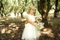 Emmy was a flower girl - she loved dropping petals.