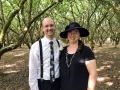 Loren was Phillip's best man and Anne participated in the ceremony.