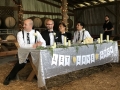 The head table with the grooms and the best men.