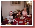 The "young" side of the table.  Shirley should love that!