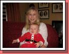 Obviously baby Santa (Daniel Crapo) was the hit of the party!
