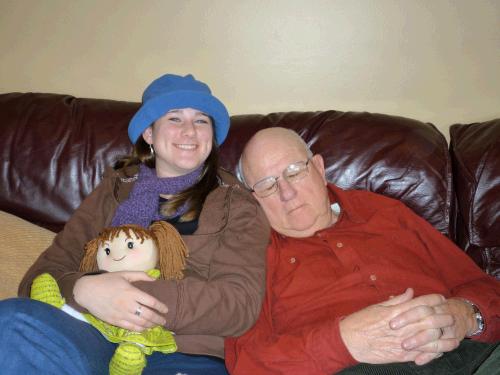 Of course Grandpa got a little dozy...
