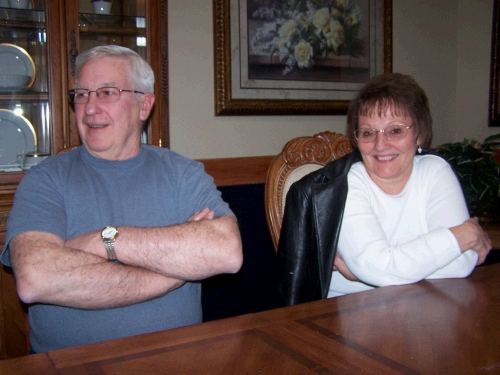 David (Shirley's brother) and his wife Gayle Brown.
