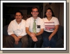 Loren with Myriam and her son Alan -- great members and friends to the missionaries.