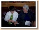 Grandma had a priesthood tie tac for Clark to remember the day by.
