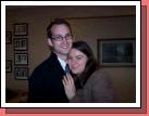 Loren with his fiancee Anne -- the happily engaged couple.