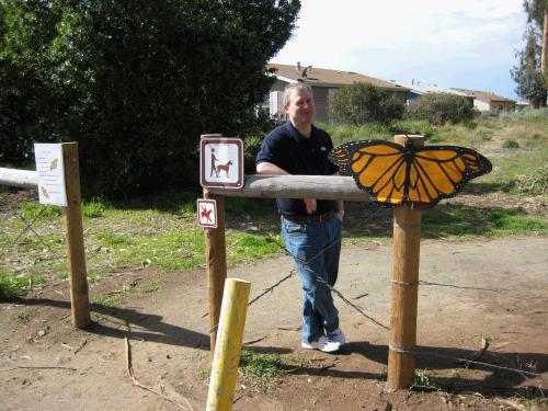 Heading to Monarch Grove to see all the migrating butterflies.