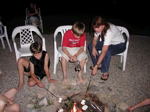 Elliot, Michael and Lesa Udall
