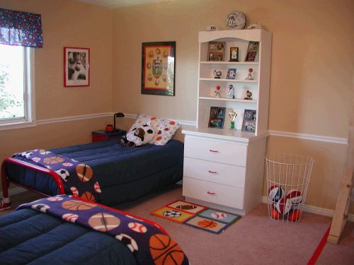 Clark's bed...
