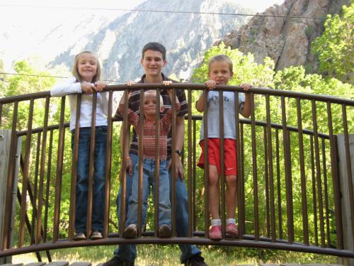 Karen, Jackson, Elliot and Andrew