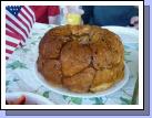 I've been experimenting with turning my cinnamon burst bread into pull apart bread.  This is the bundt pan version -- turned out pretty yummy.