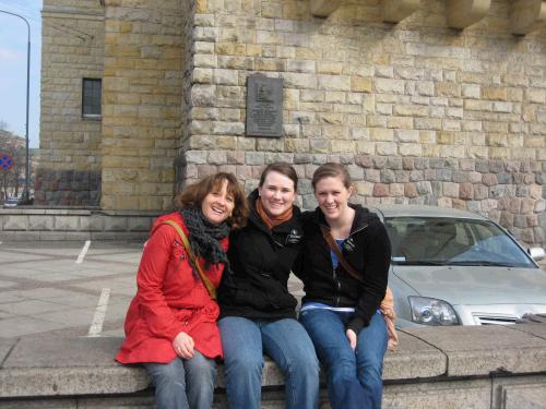 The happy threesome...Sister Powells, Sister Brown, and Sister Free