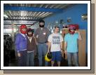 Driving go-carts on P-day.
