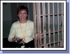 We were allowed to go into one of the cells.  The whole thing was rather sobering.
