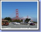 Coming up to the Golden Gate Bridge.