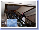 The famous escalators in the opening scenes of "What's Up Doc" with Barbra Streisand and Ryan O'Neal.