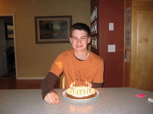 Happy 14th Birthday to Elliot.