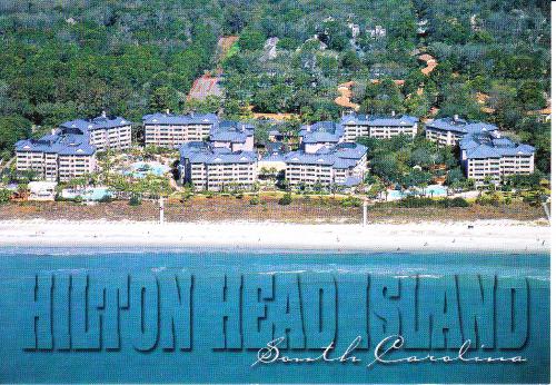 This is the Grande Ocean Marriott where we stayed. It's hard to take a picture from that vantage point, so we just bought a post card.