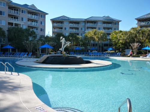 It was a beautiful resort with a couple of gorgeous but cold swimming pools.  