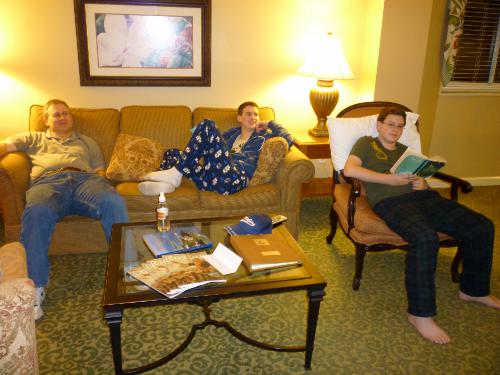 We had fun watching the closing ceremonies of the Olympics on Sunday night.  But we were used to being able to fast forward all the commercials because we had recorded it at home, so we all had books to read during all the down time.